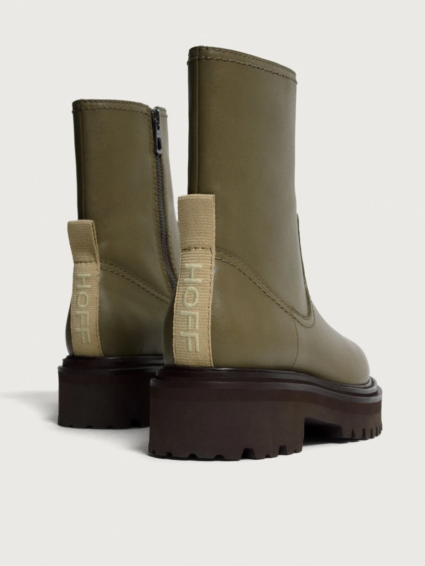 BOTA PIEL OFFICE VERDE^HOFF Hot