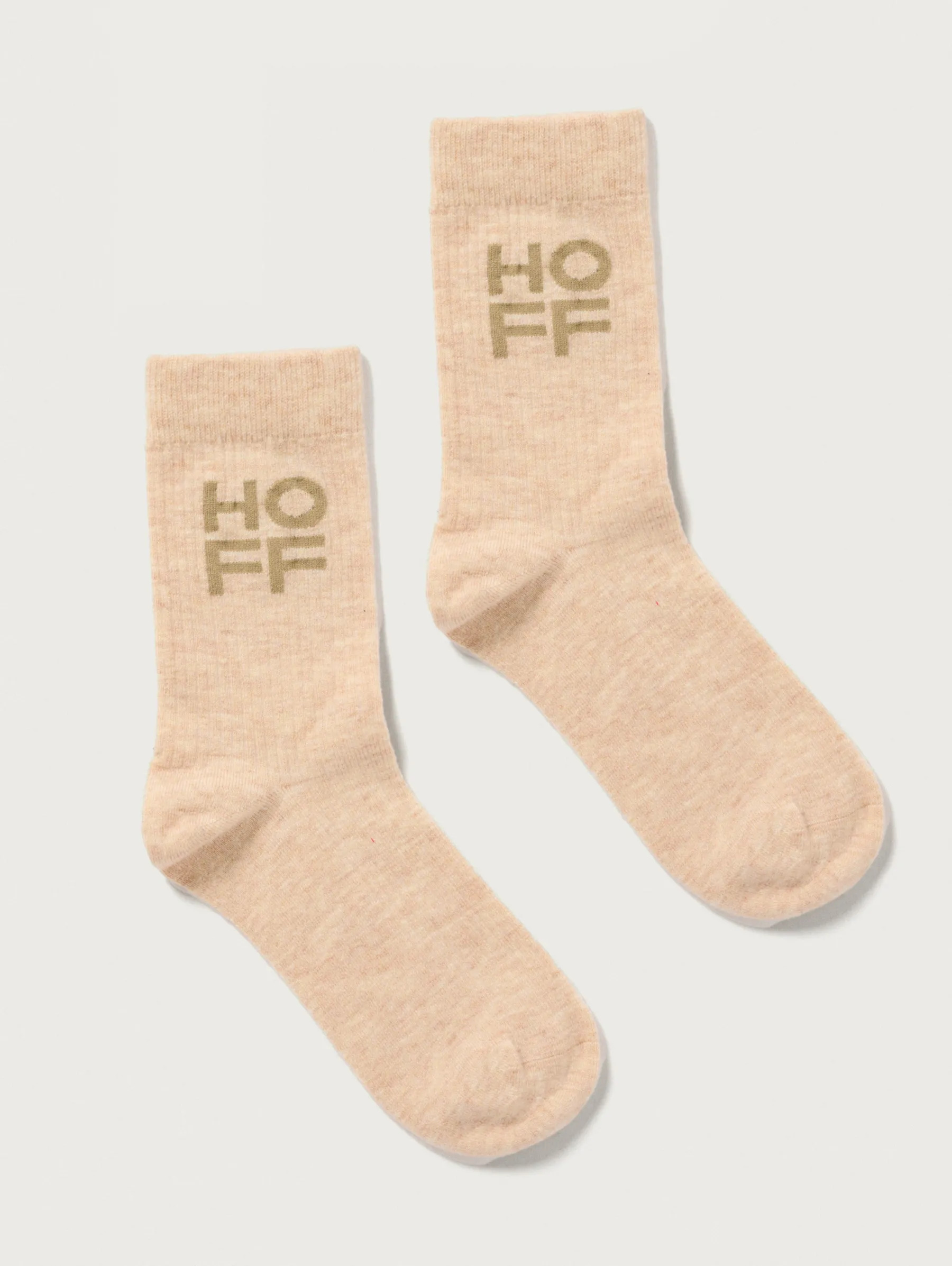 CALCETÍN CASHMERE BEIGE^HOFF Hot