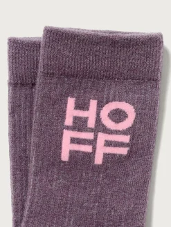 CALCETÍN CASHMERE MORADO^HOFF Clearance