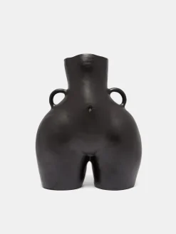 LOVE HANDLES VASE BLACK^HOFF Sale