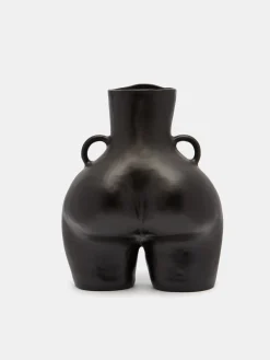 LOVE HANDLES VASE BLACK^HOFF Sale