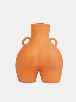 LOVE HANDLES VASE ORANGE^HOFF